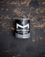 Load image into Gallery viewer, Motoman Oil &amp; Leather Scented Candle