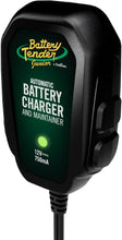 Charger l&#39;image dans la galerie, Battery Tender Junior 12V, 750mA Charger and Maintainer: Automatic 12V Powersports Battery Charger and Maintainer for Motorcycle, ATVs, and More - Smart 12 Volt, 750mA Battery Float Charger - 021-0123