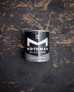 Motoman Oil & Leather Scented Candle